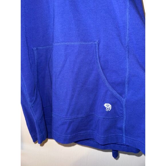 Mountain Hardwear Purple Long Sleeve Base Layer W/ Hood Womens Lg - Picture 2 of 6
